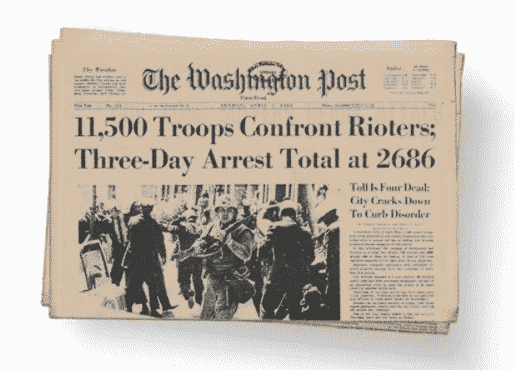 of the Washington Post - Historic Newspapers